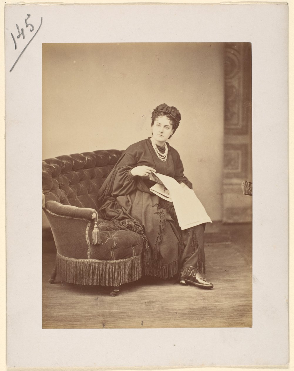 Serious at the Ristori by Pierre-Louis Pierson