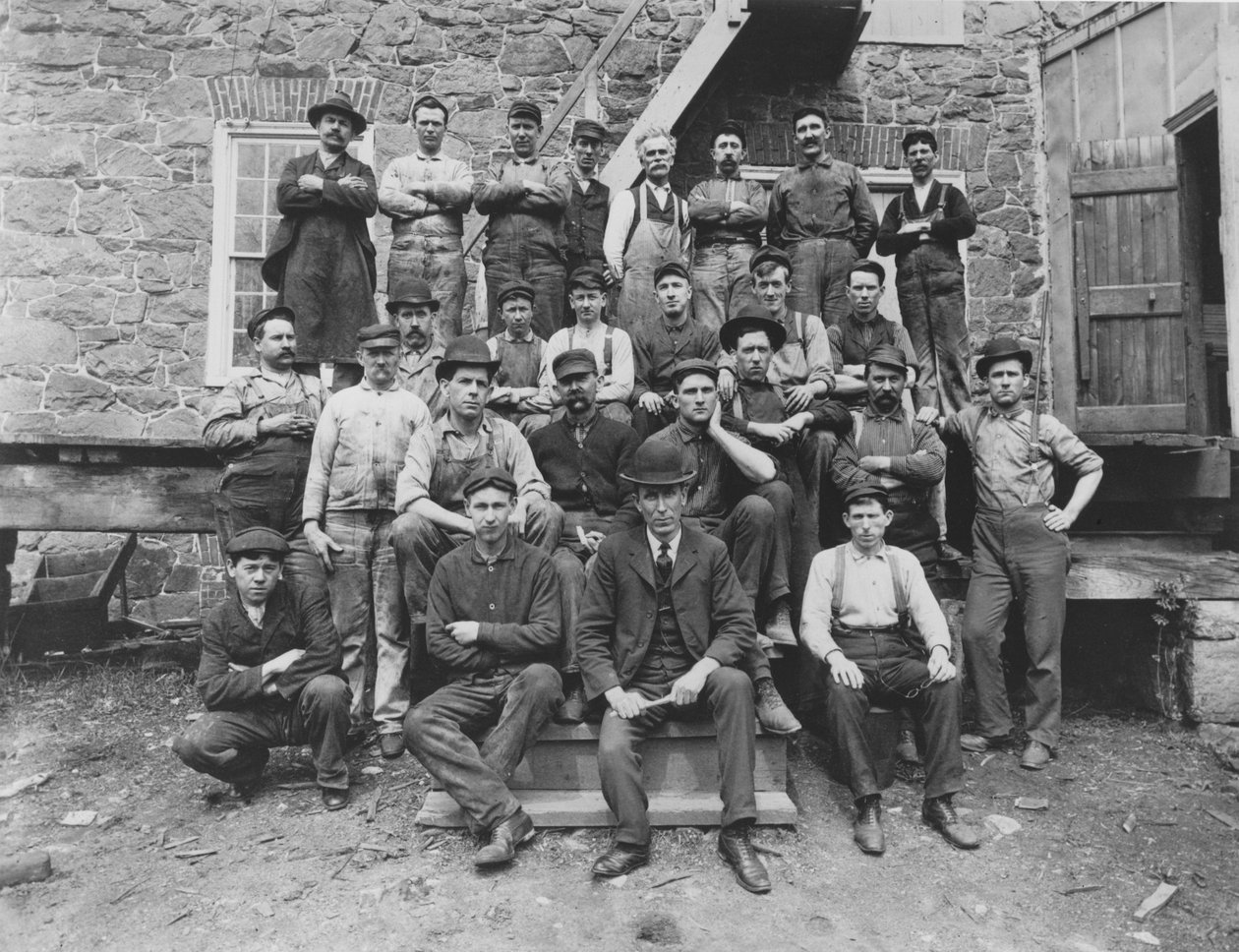 Employees at Henry Clay Factory, 1905 by Pierre A. Gentieu