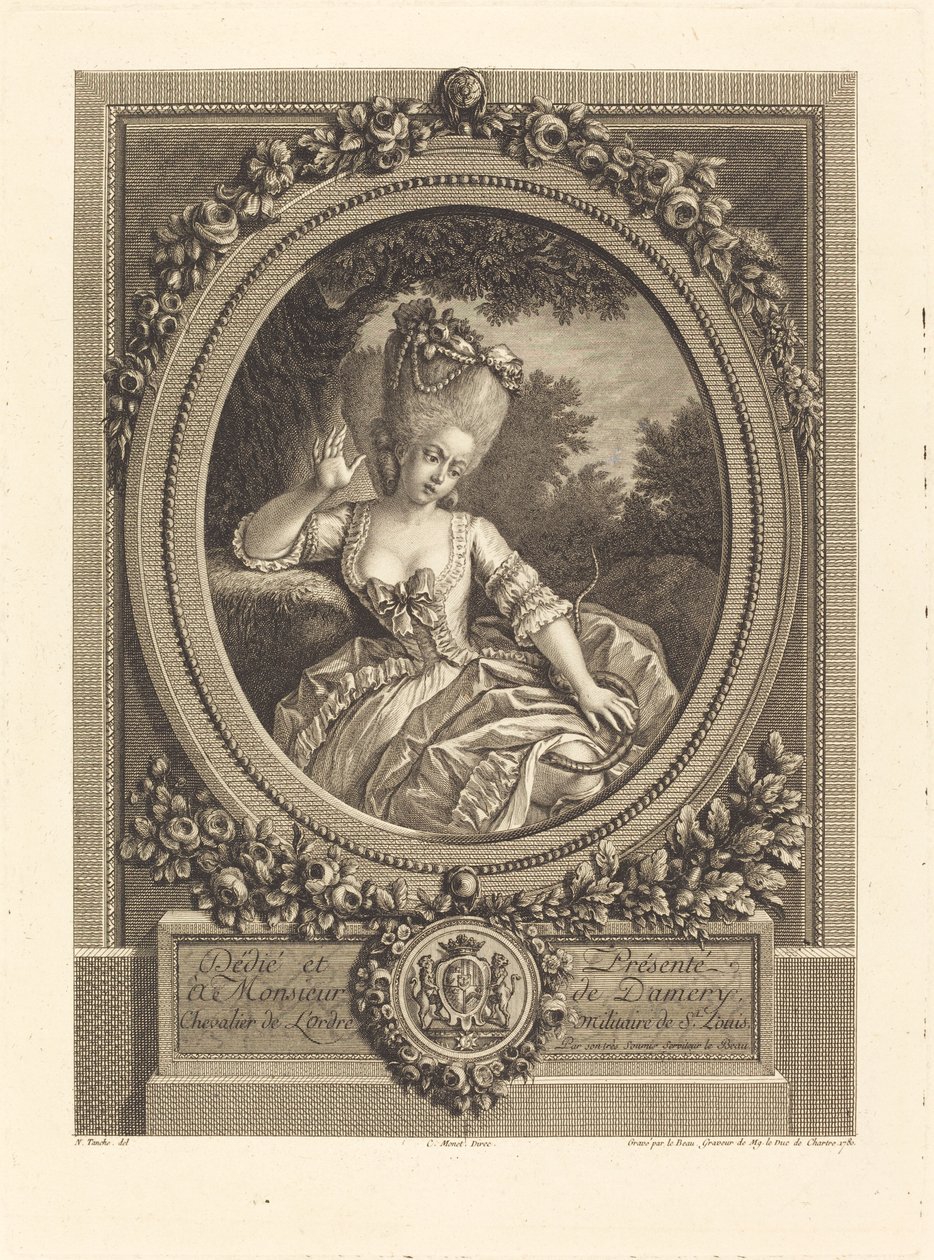The Danger of the Groves by Pierre Adrien Le Beau after Nicolas Tanché