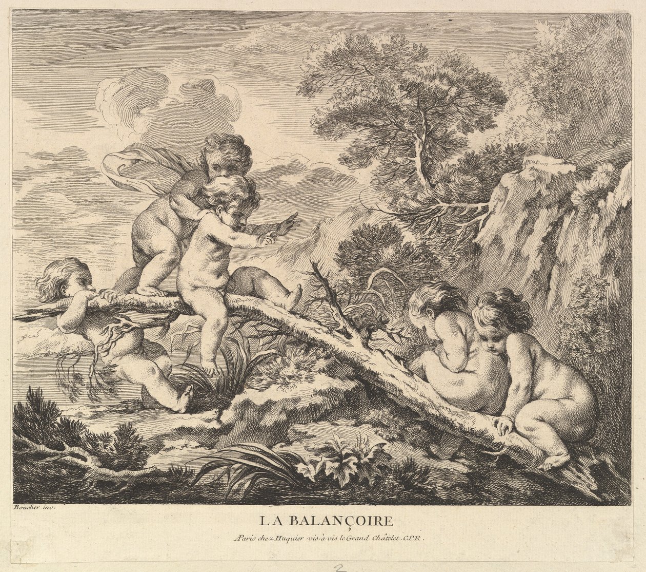 The Swing by Pierre Alexandre Aveline