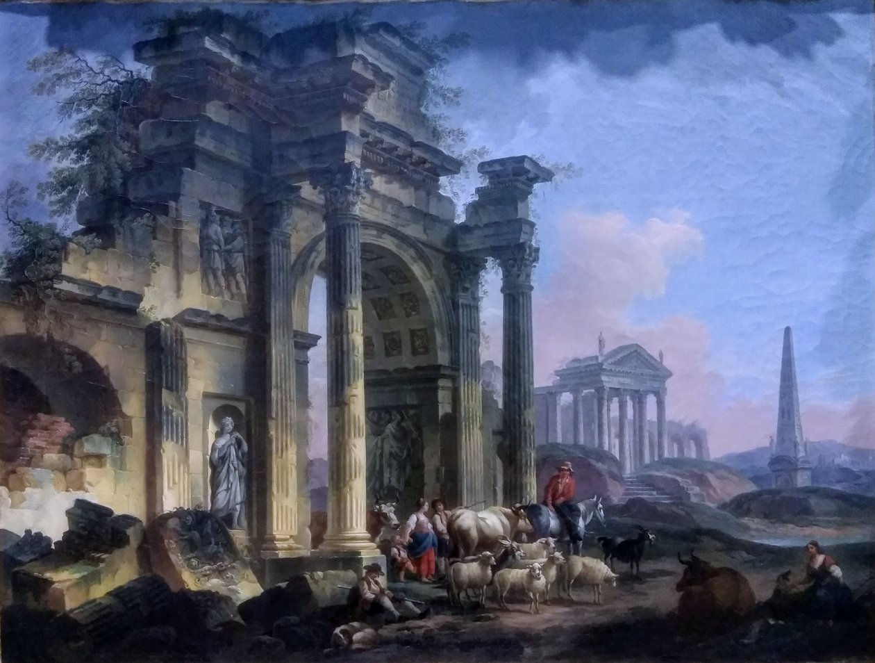 Arc de Triomphe by Pierre Antoine Demachy