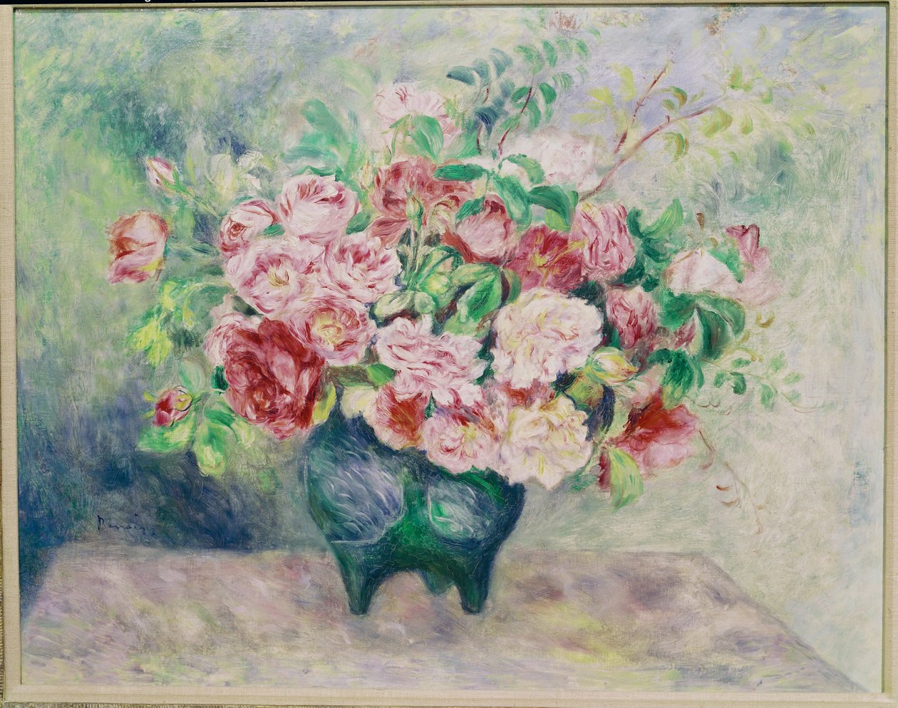A Bouquet of Flowers by Pierre-Auguste Renoir