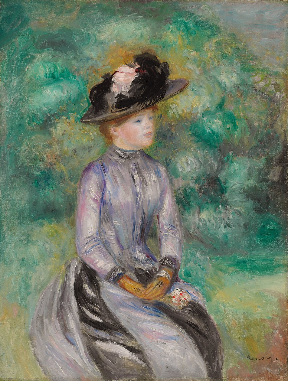 Adrienne (c.1878) by Pierre Auguste Renoir