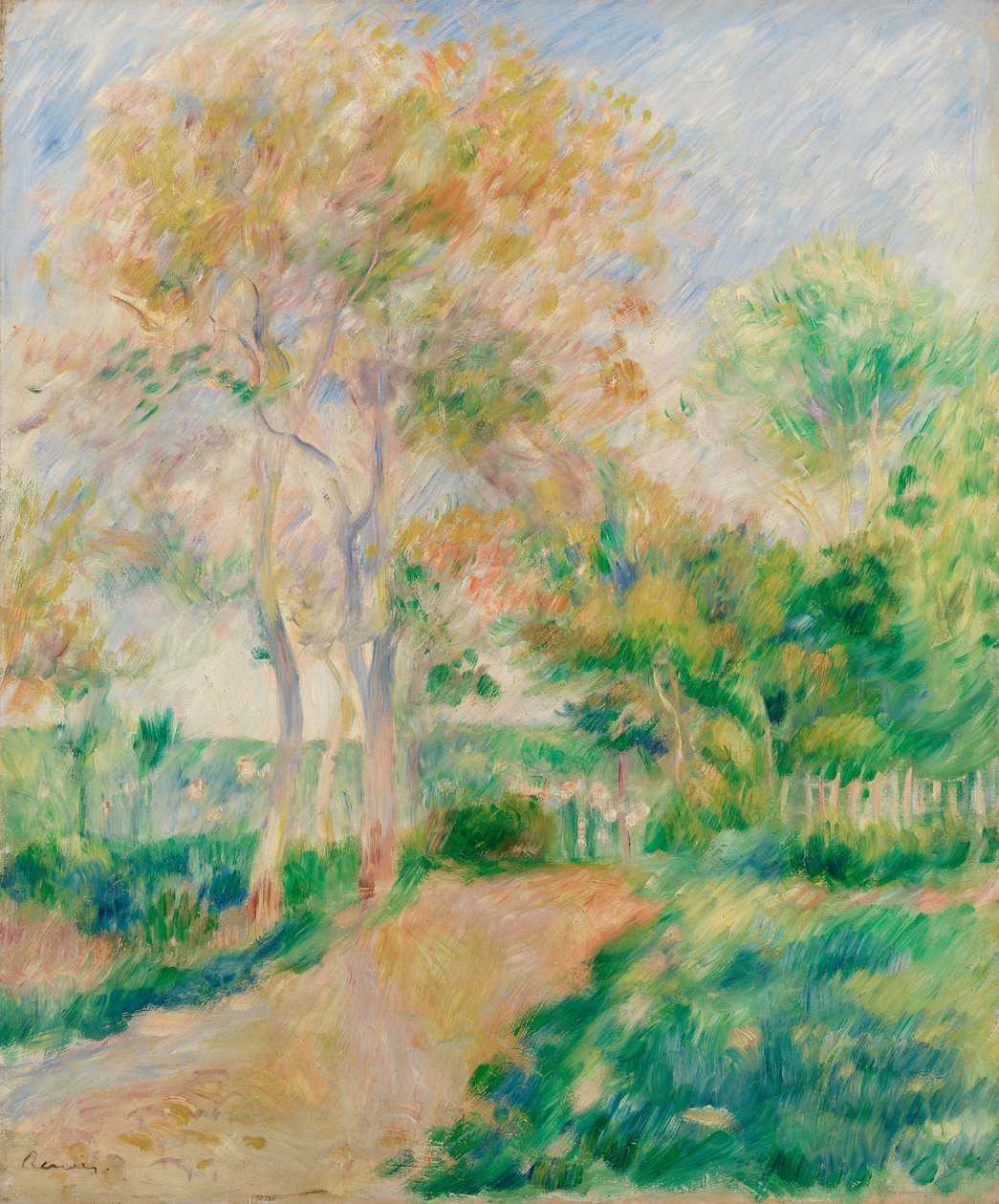 Autumn Landscape by Pierre Auguste Renoir