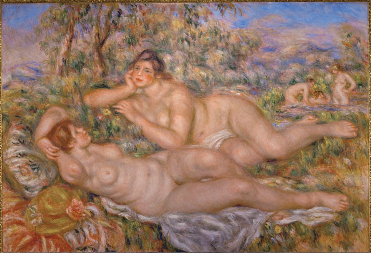 Bathing Women by Pierre Auguste Renoir