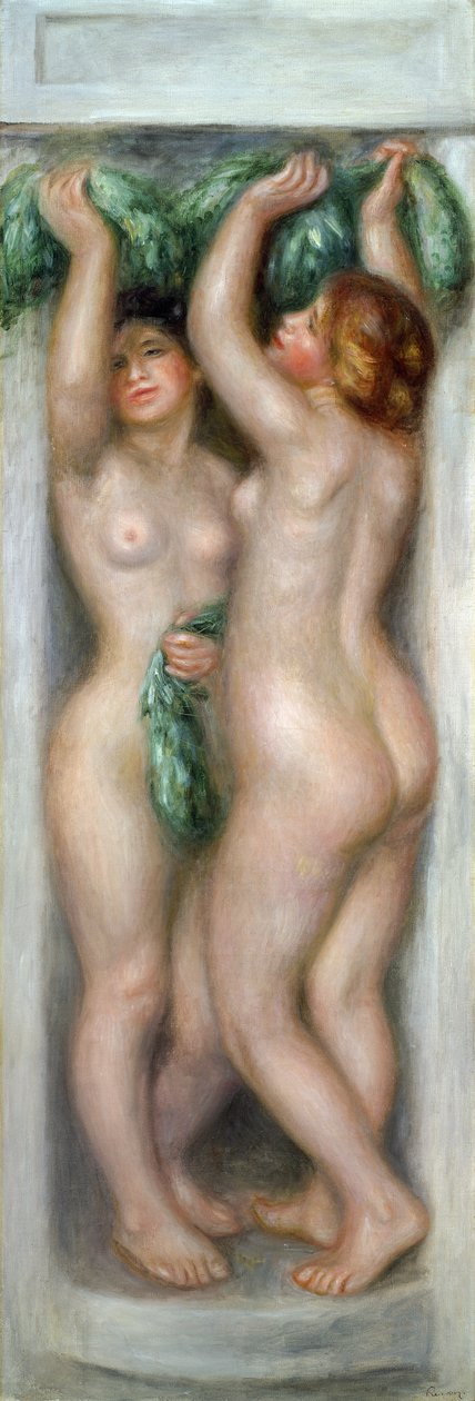 Caryatids, c.1910 by Pierre Auguste Renoir
