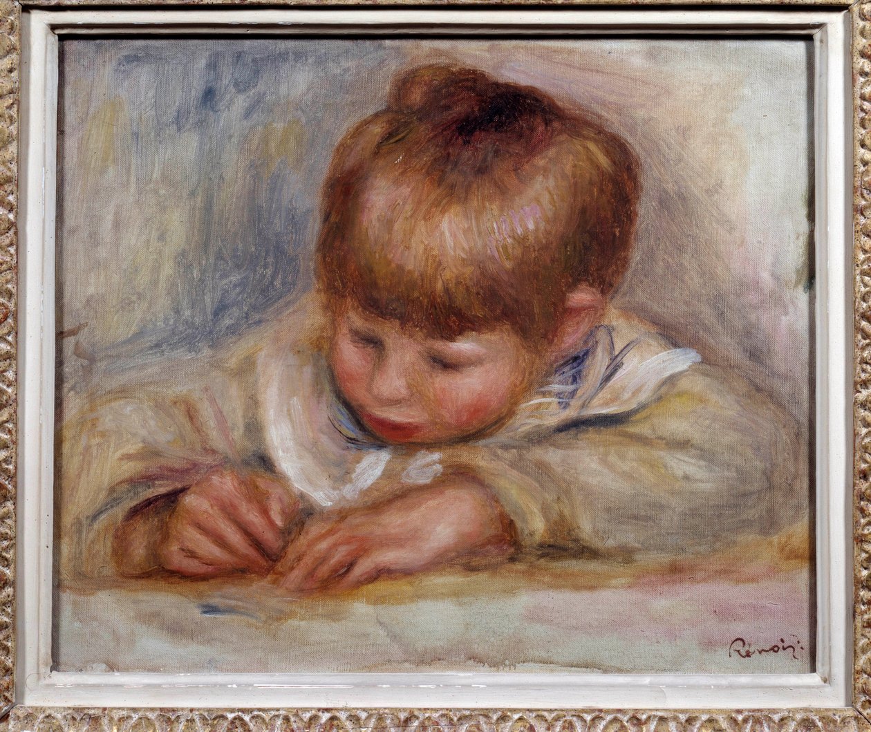 Coco Writer by Pierre Auguste Renoir
