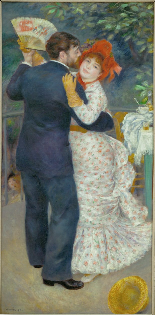 Dance in the Country by Pierre Auguste Renoir