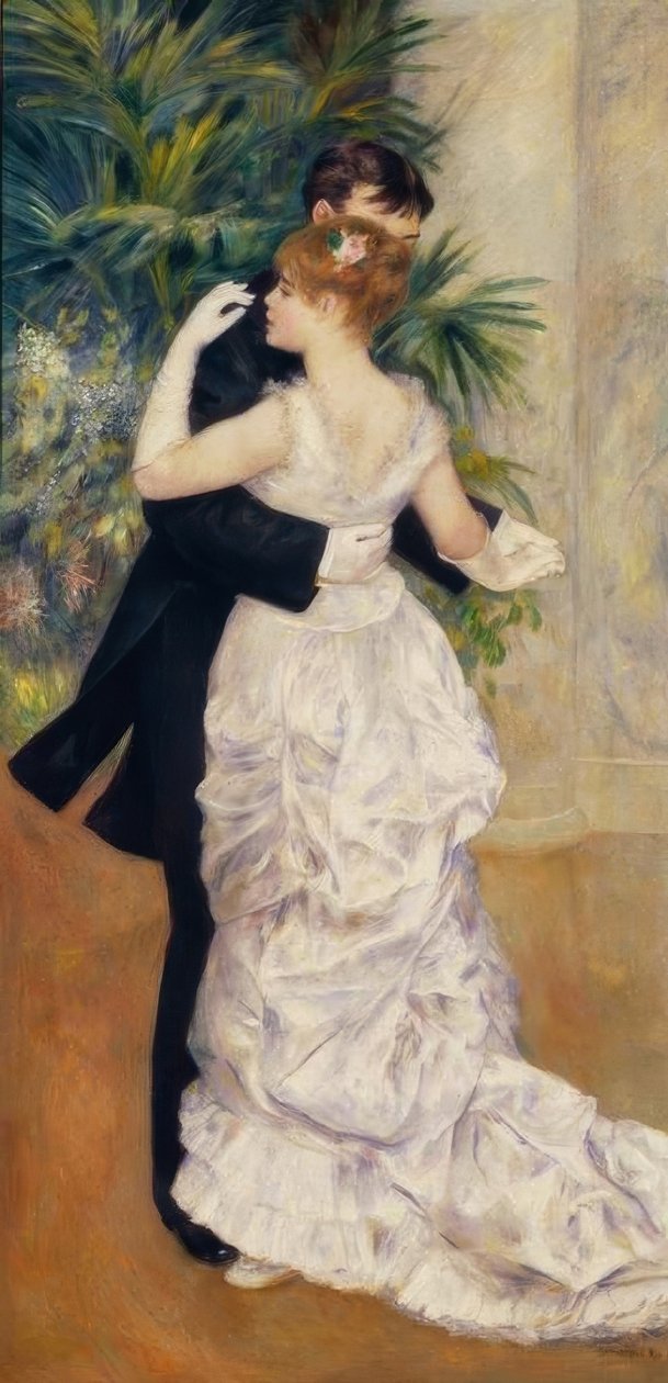 The Dance in the City by Pierre Auguste Renoir