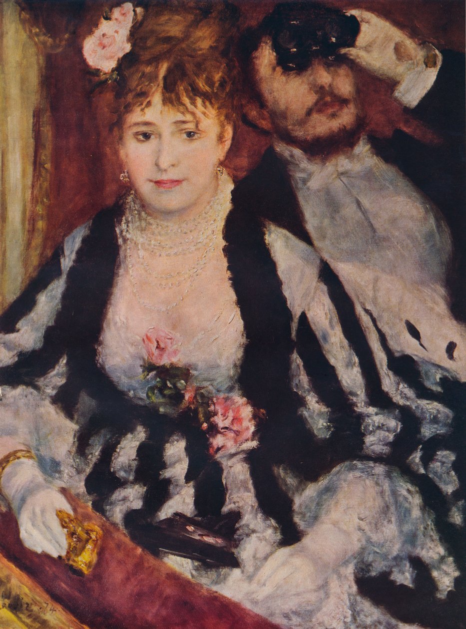 La Loge by Pierre-Auguste Renoir: Buy fine art print