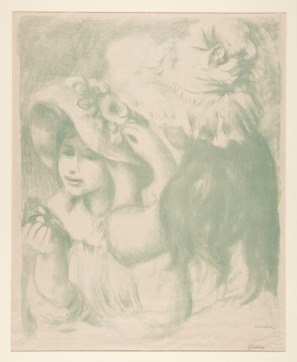 The Pinned Hat by Pierre Auguste Renoir