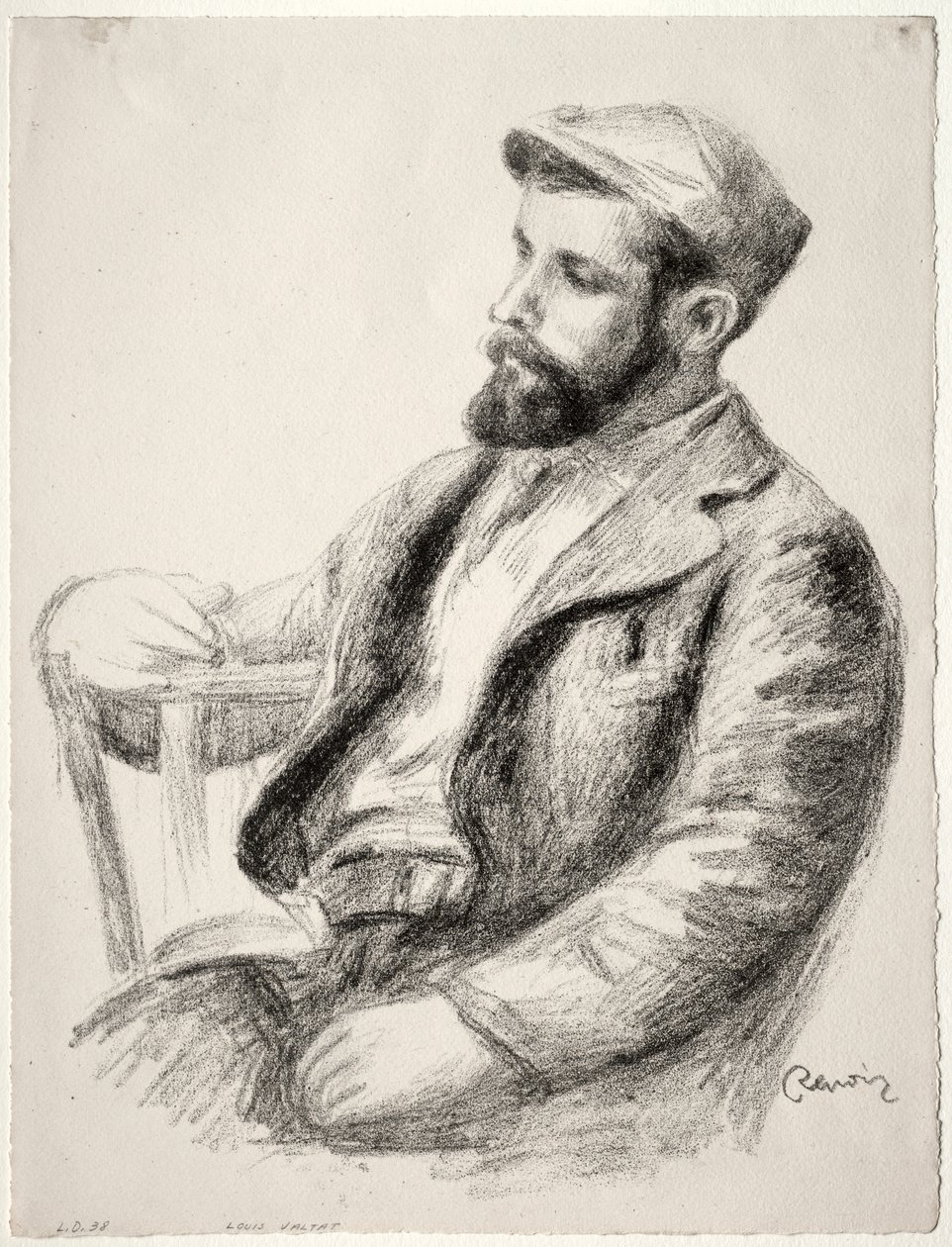 Louis Valtat by Pierre Auguste Renoir