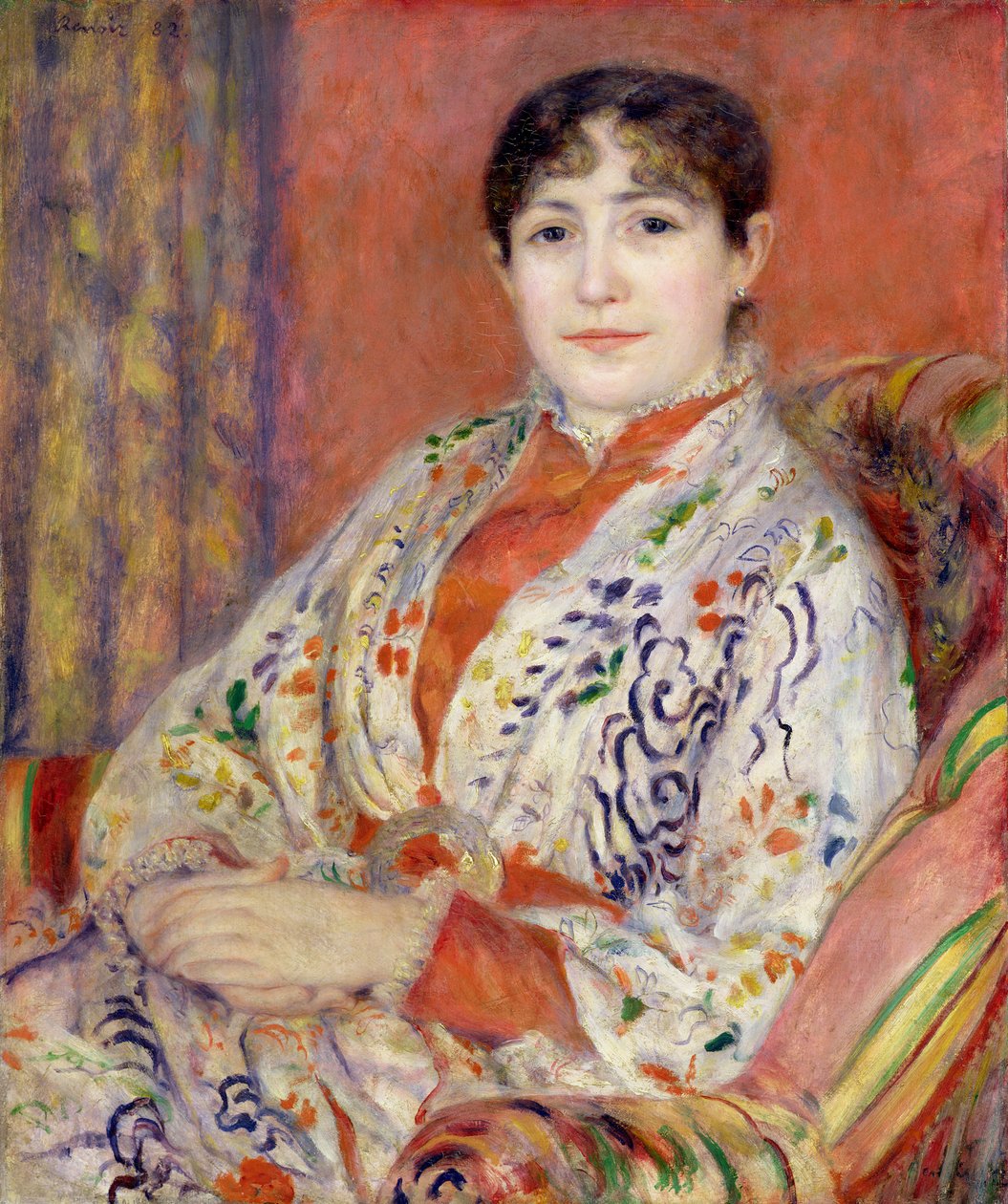 Madame Heriot, 1882 by Pierre Auguste Renoir
