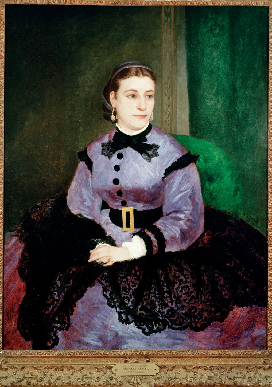Mademoiselle Sicot by Pierre Auguste Renoir