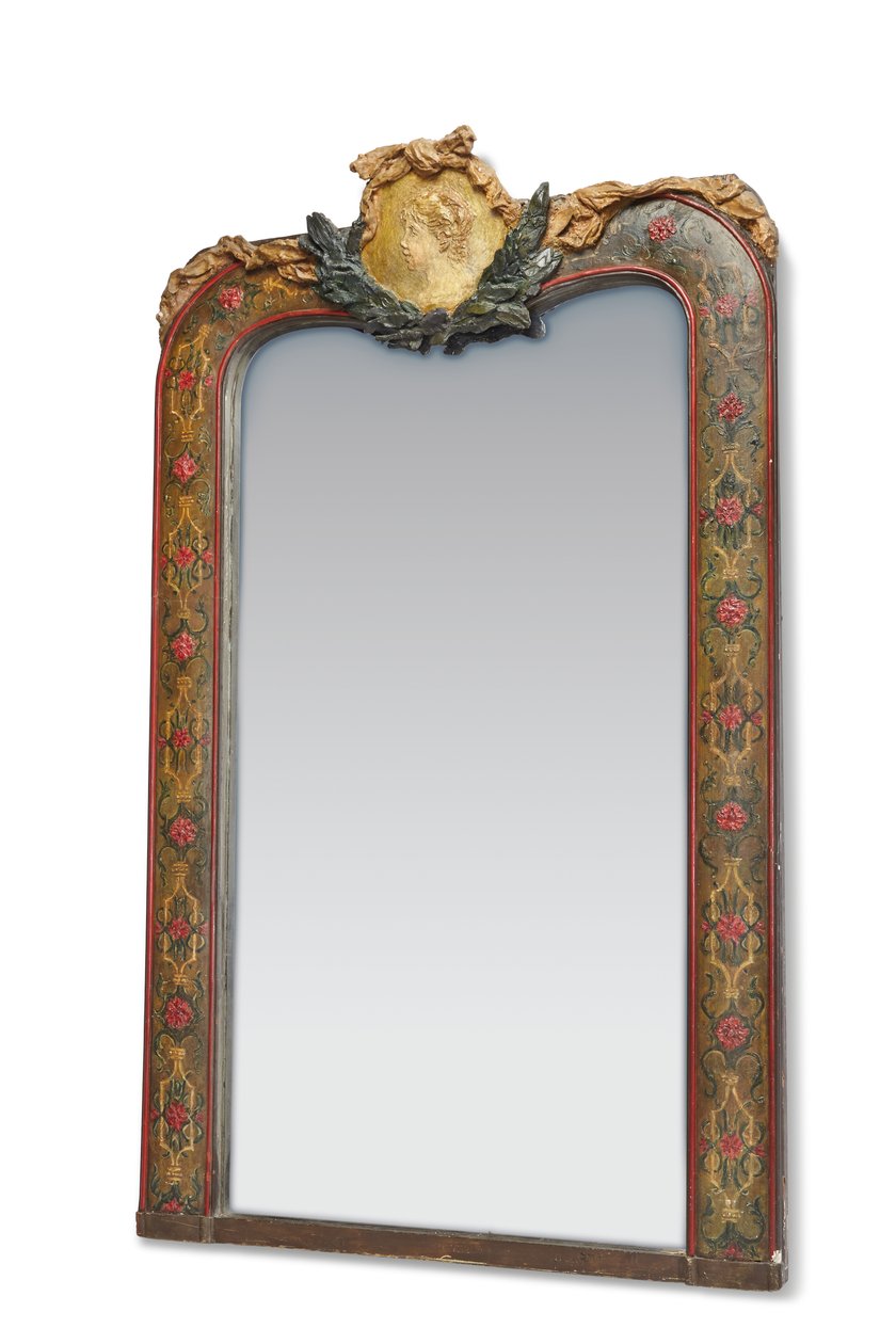 Mirror Frame Topped with a 