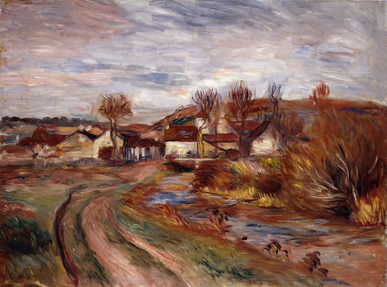Normandy Countryside by Pierre Auguste Renoir