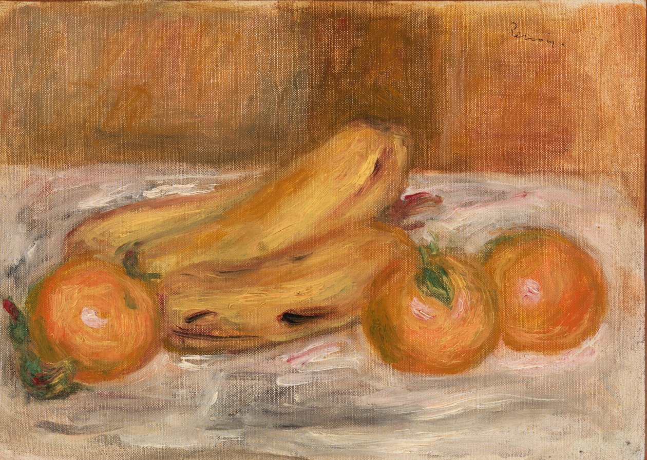 Oranges and Bananas by Pierre Auguste Renoir