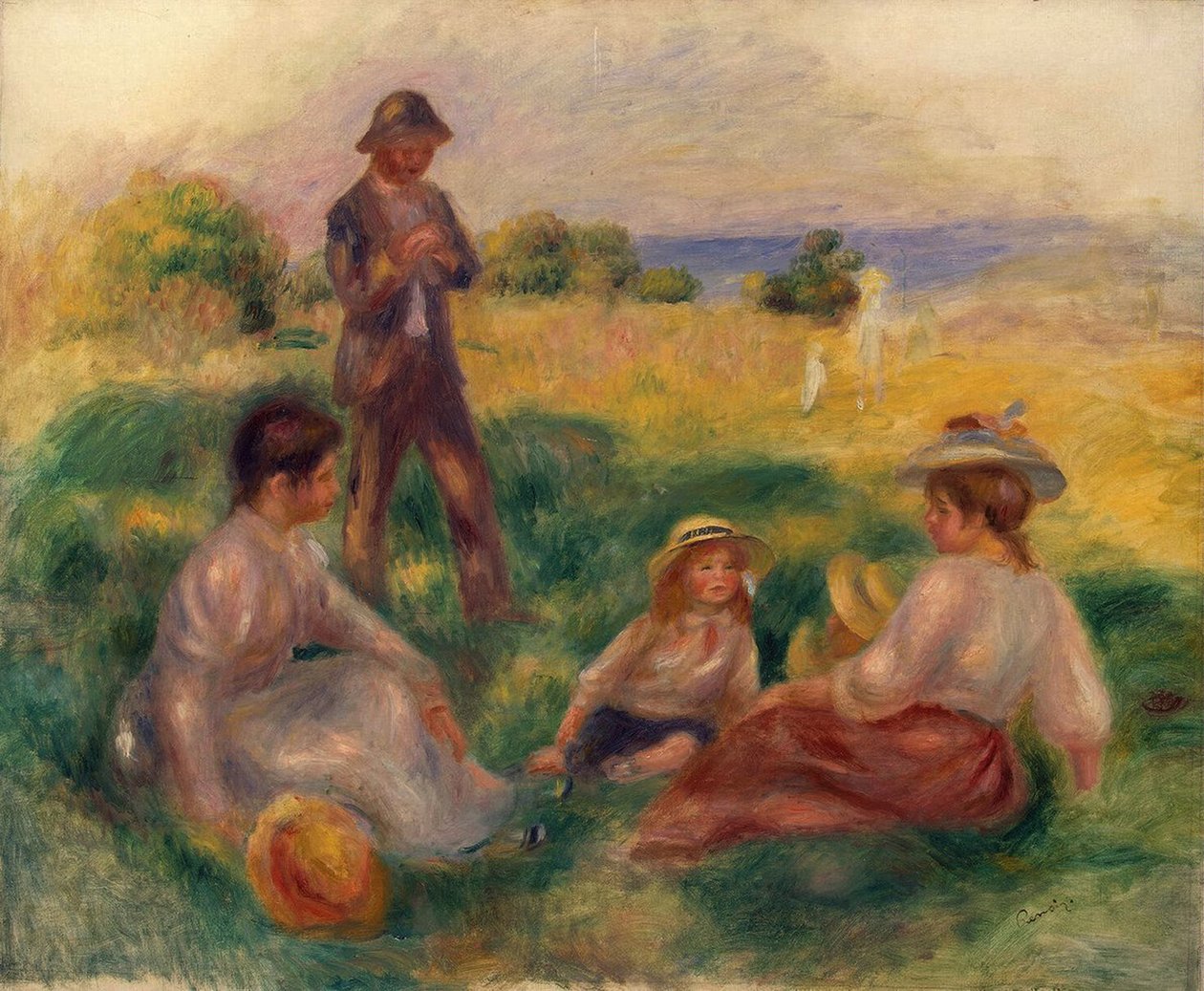 Party in the Country at Berneval by Pierre Auguste Renoir