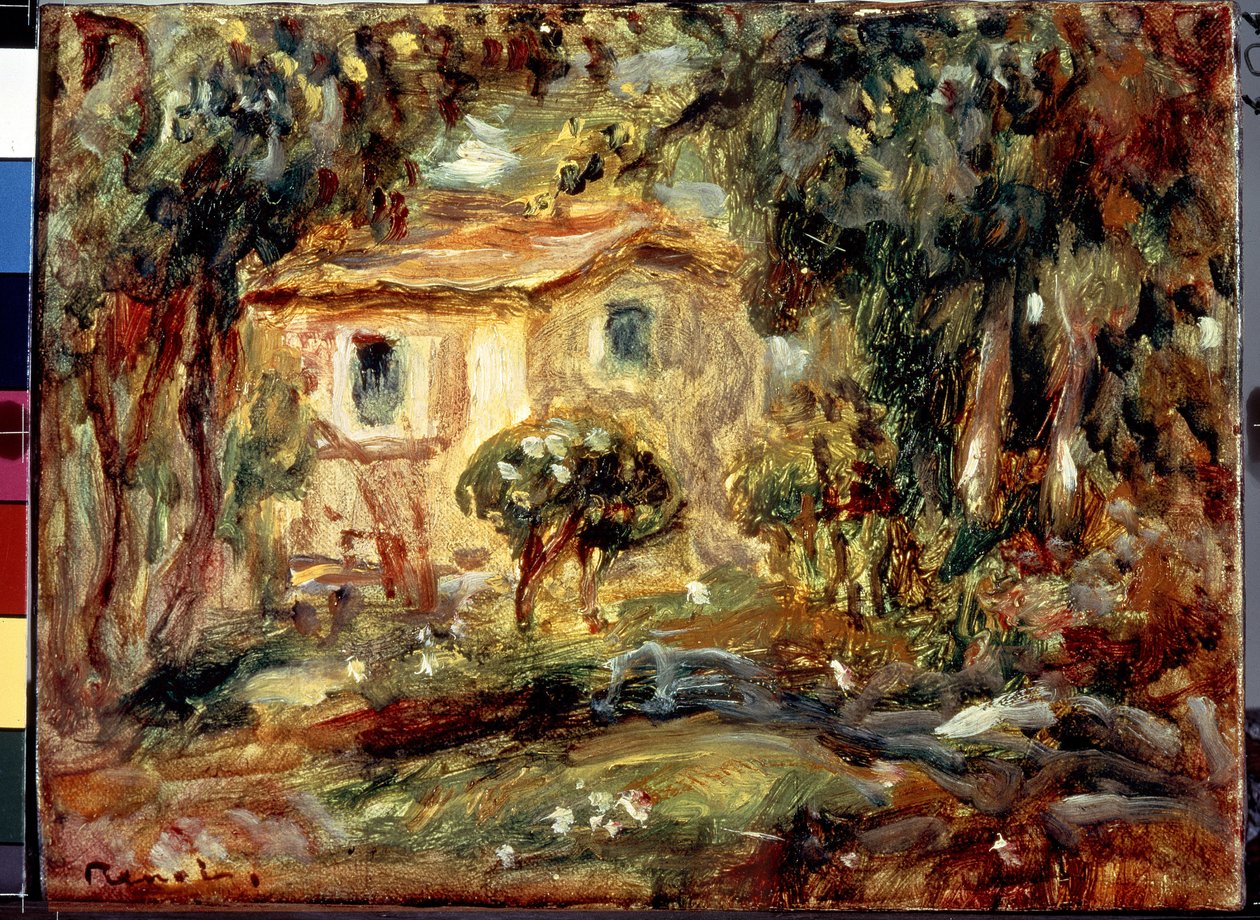 Landscape. Le Cannet by Pierre Auguste Renoir