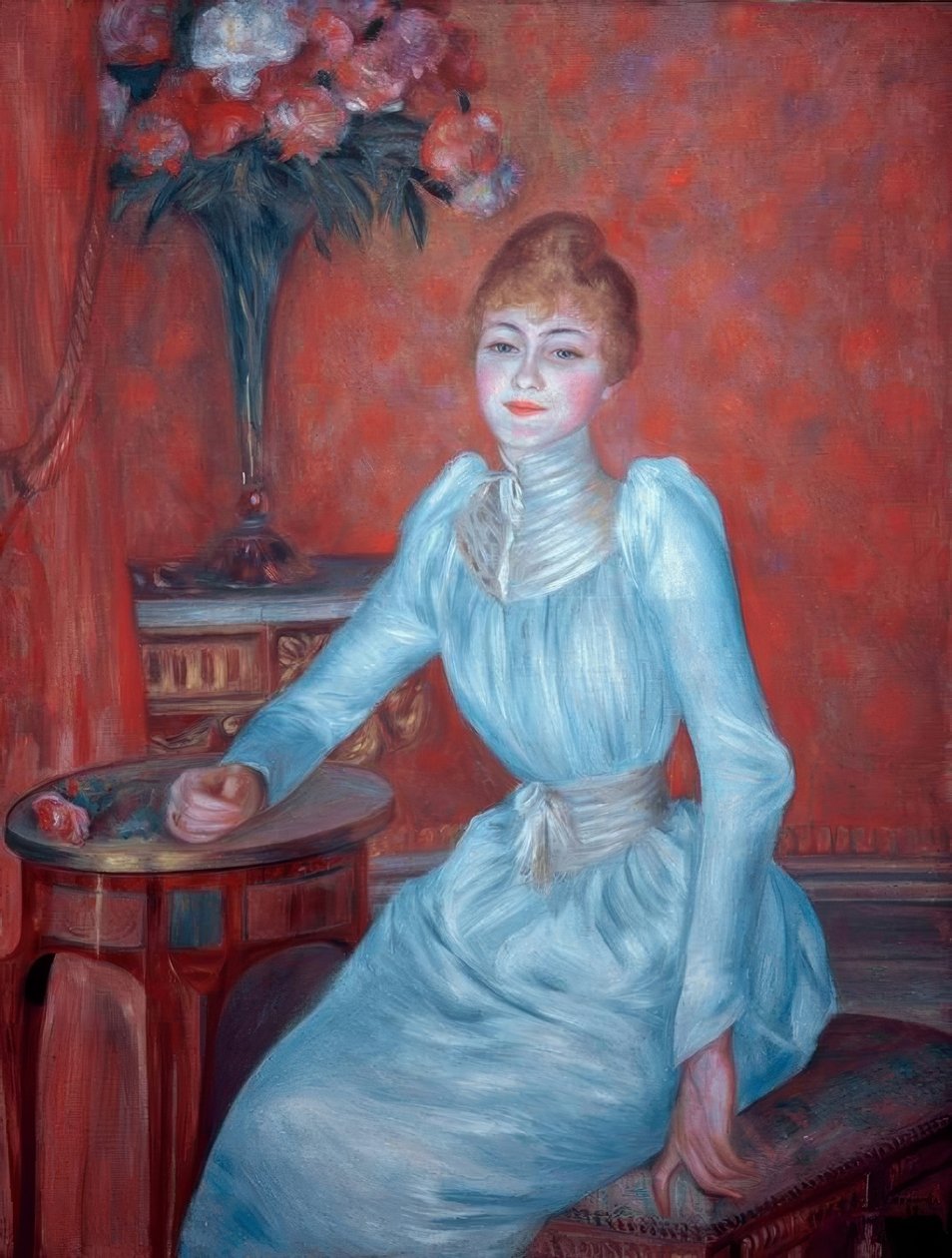Portrait of Madame de Bonnières by Pierre Auguste Renoir