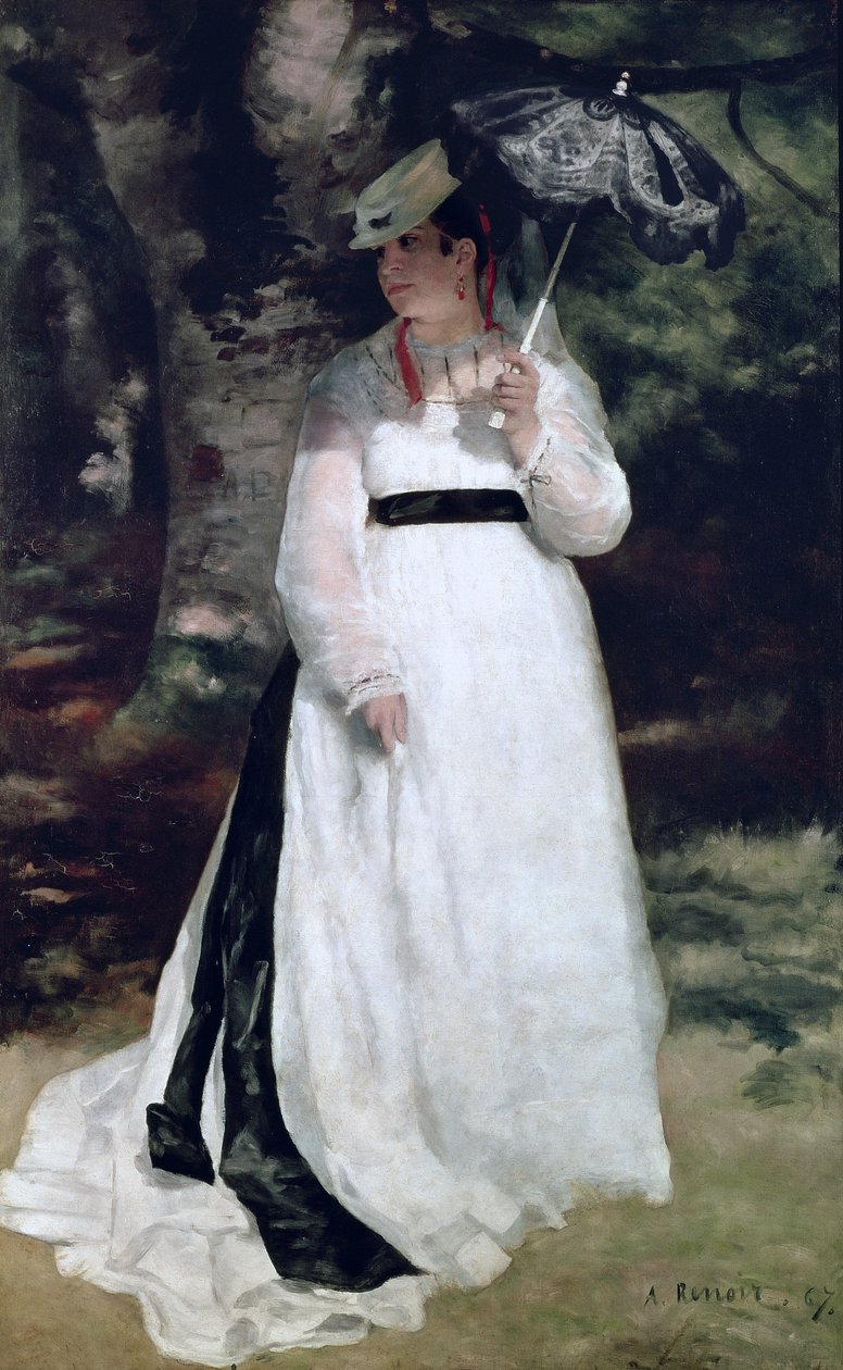Portrait of Lise by Pierre-Auguste Renoir