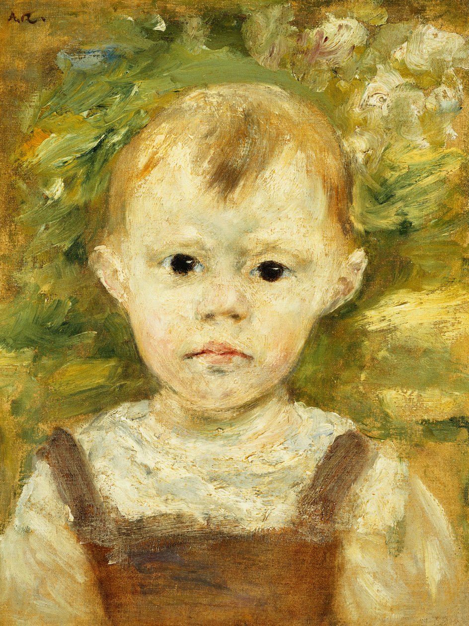 Portrait of a Little Boy by Pierre Auguste Renoir