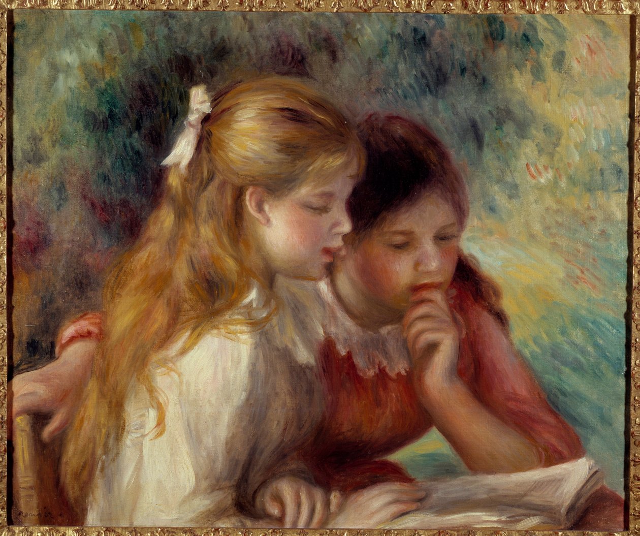 Reading by Pierre Auguste Renoir