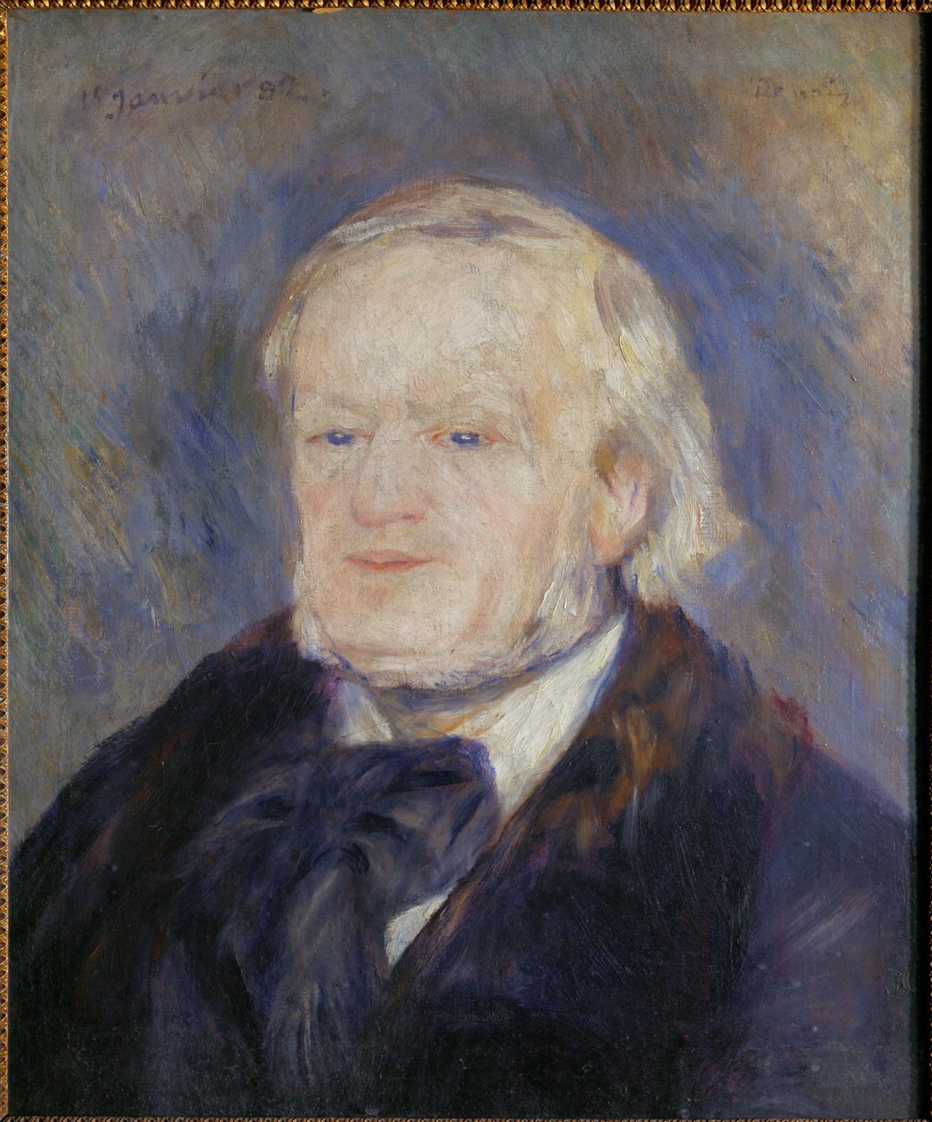 Richard Wagner in Palermo for an Admirer of the Composer by Pierre Auguste Renoir