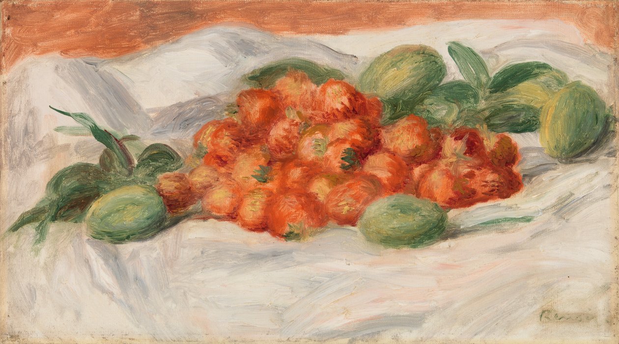 Strawberries and Almonds by Pierre-Auguste Renoir