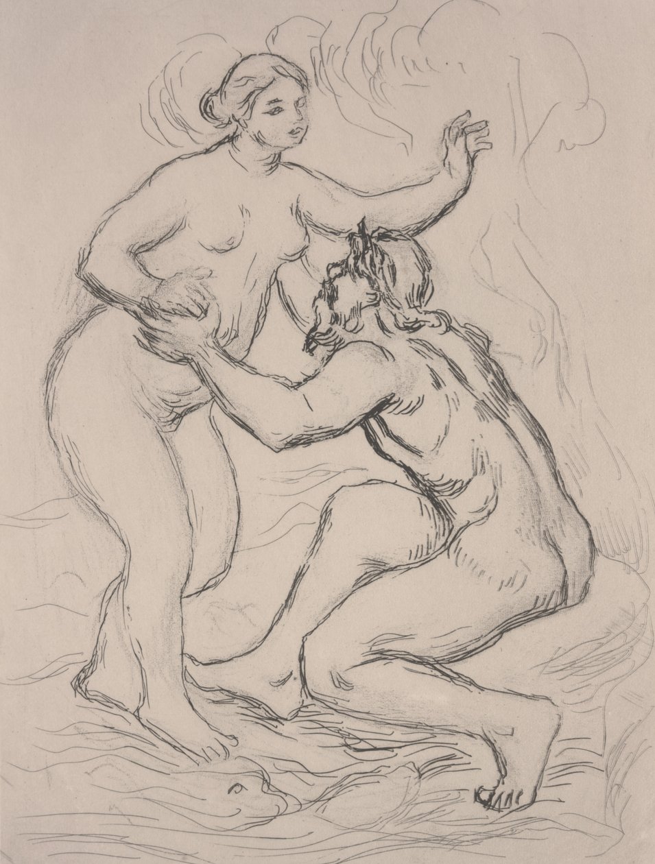 The River Scamander, c.1900 by Pierre Auguste Renoir