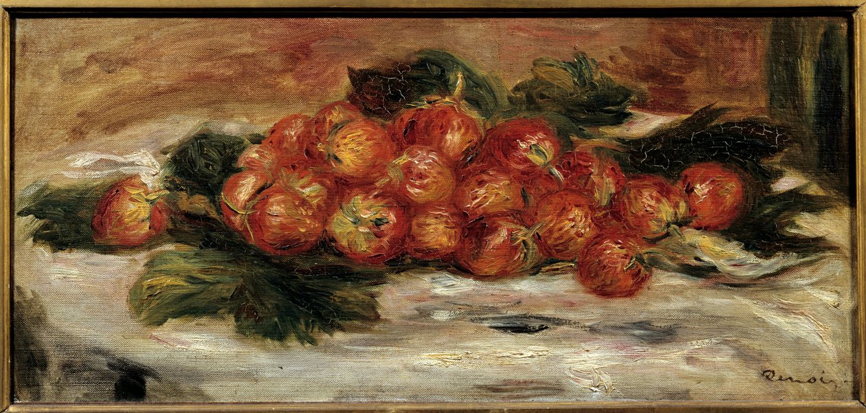 The Strawberries by Pierre Auguste Renoir