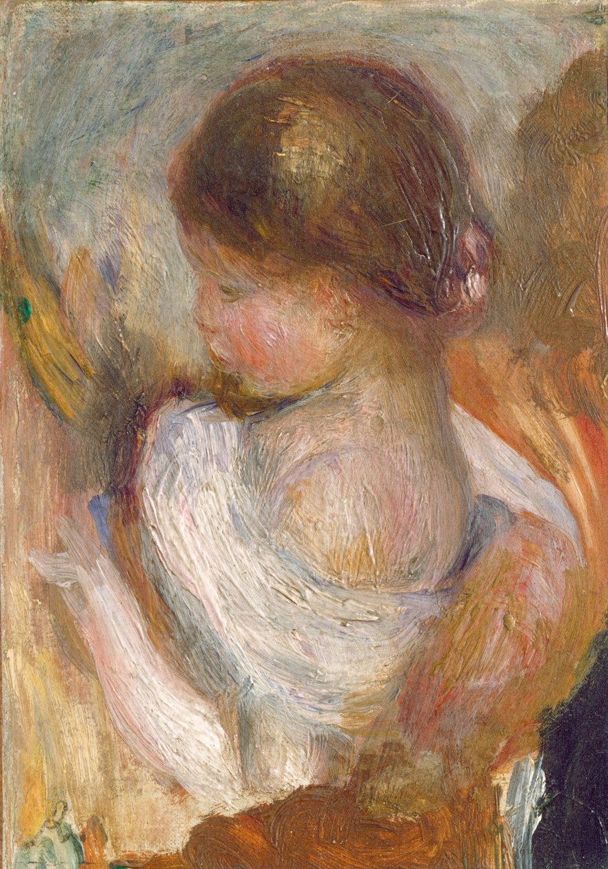 Young Girl Reading by Pierre Auguste Renoir