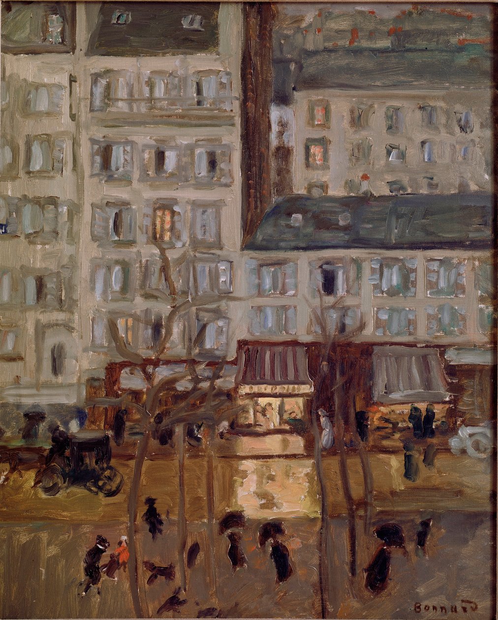 Boulevard de Clichy by Pierre Bonnard