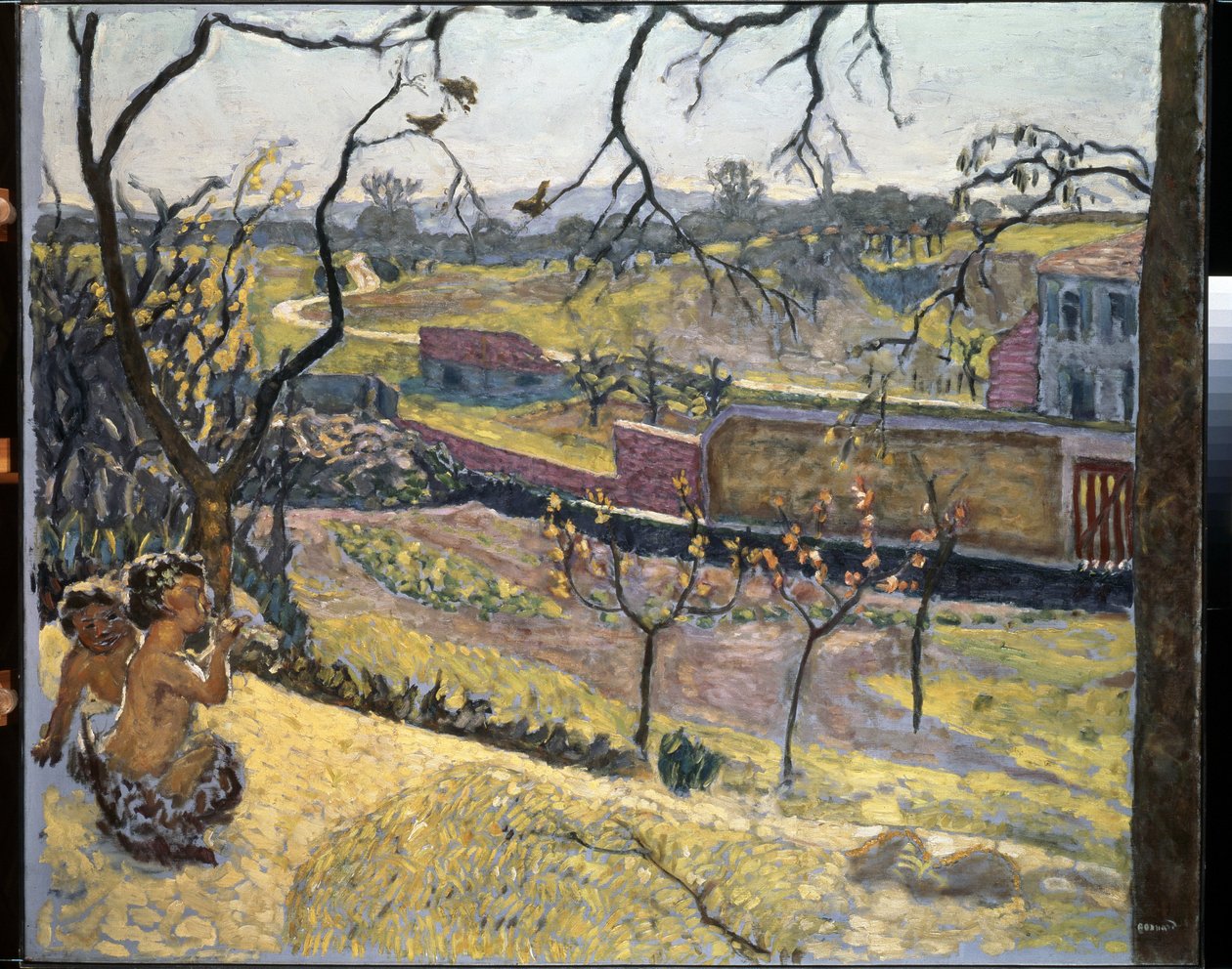 Early Spring. Little Fauns by Pierre Bonnard