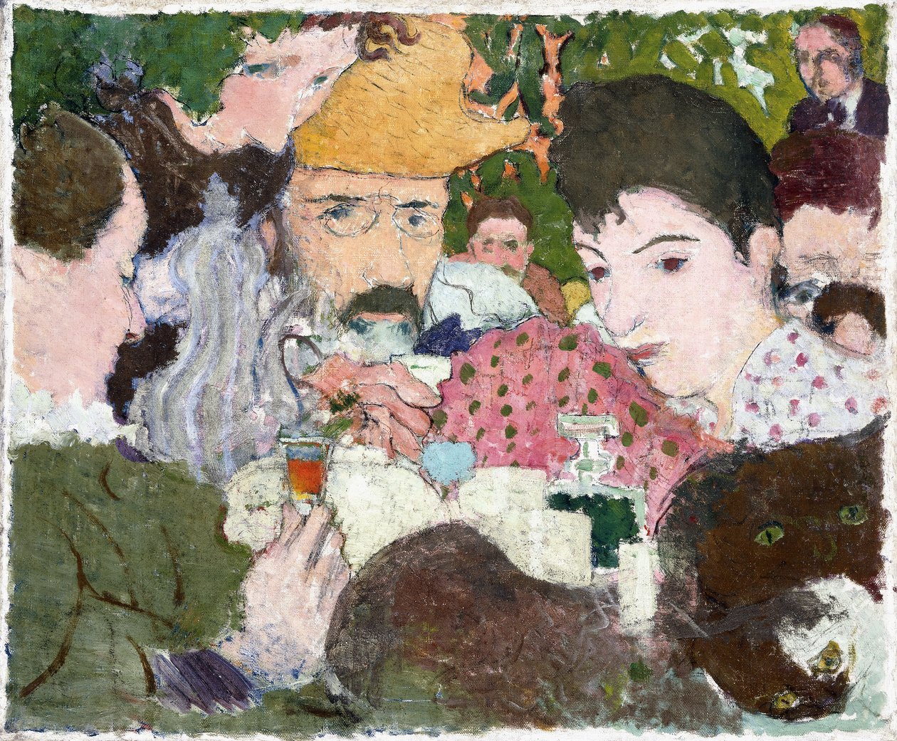 Garden Tasting, c.1891 by Pierre Bonnard