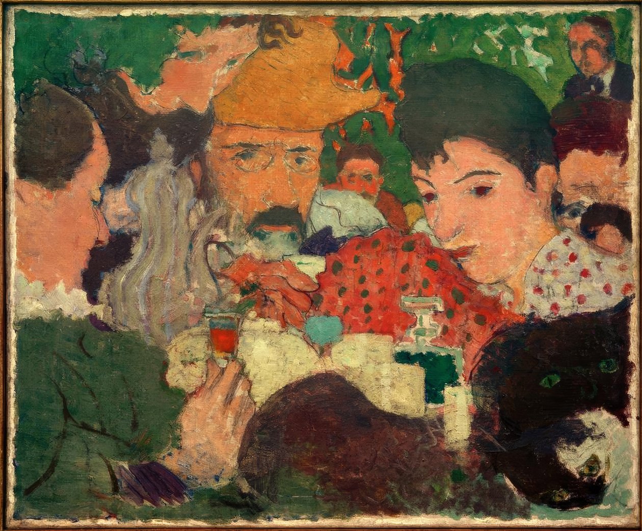 Snack in the Garden, Study for Afternoon in the Garden by Pierre Bonnard