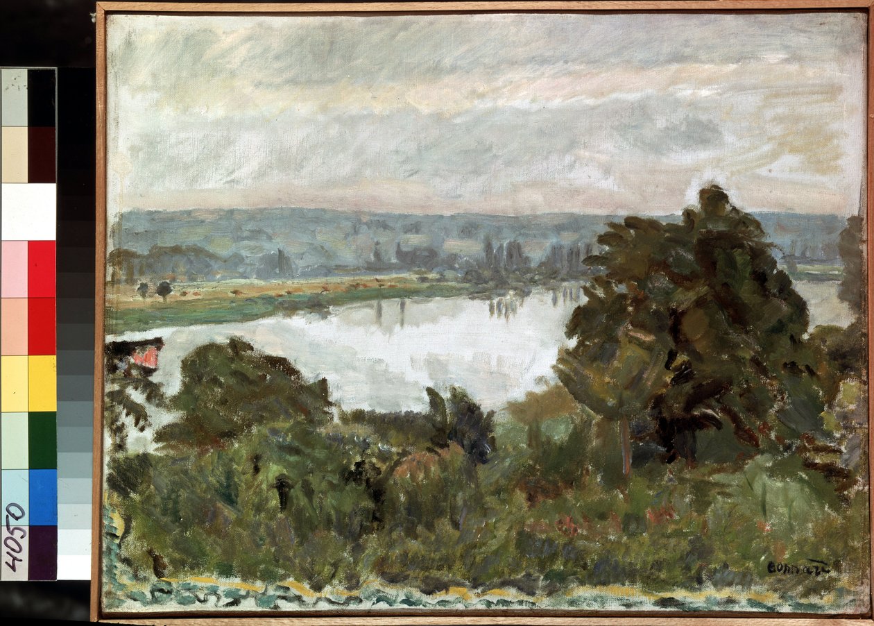 The Seine near Vernon by Pierre Bonnard