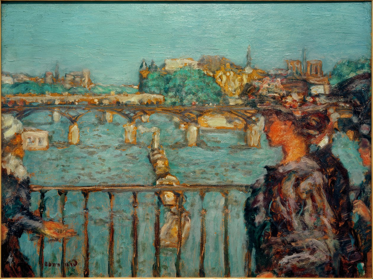 The Pont des Arts by Pierre Bonnard