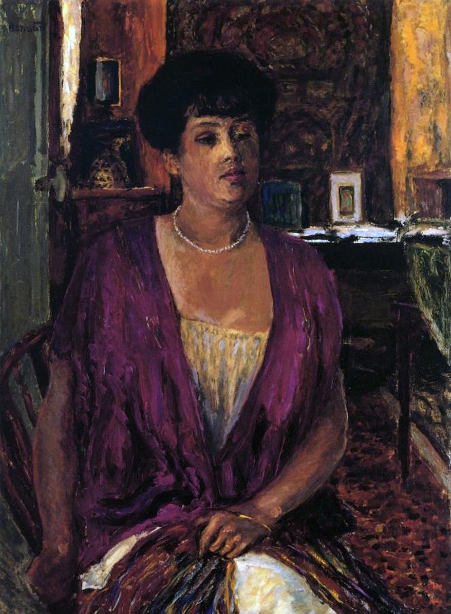 Madame Claude Anet, 1910 by Pierre Bonnard