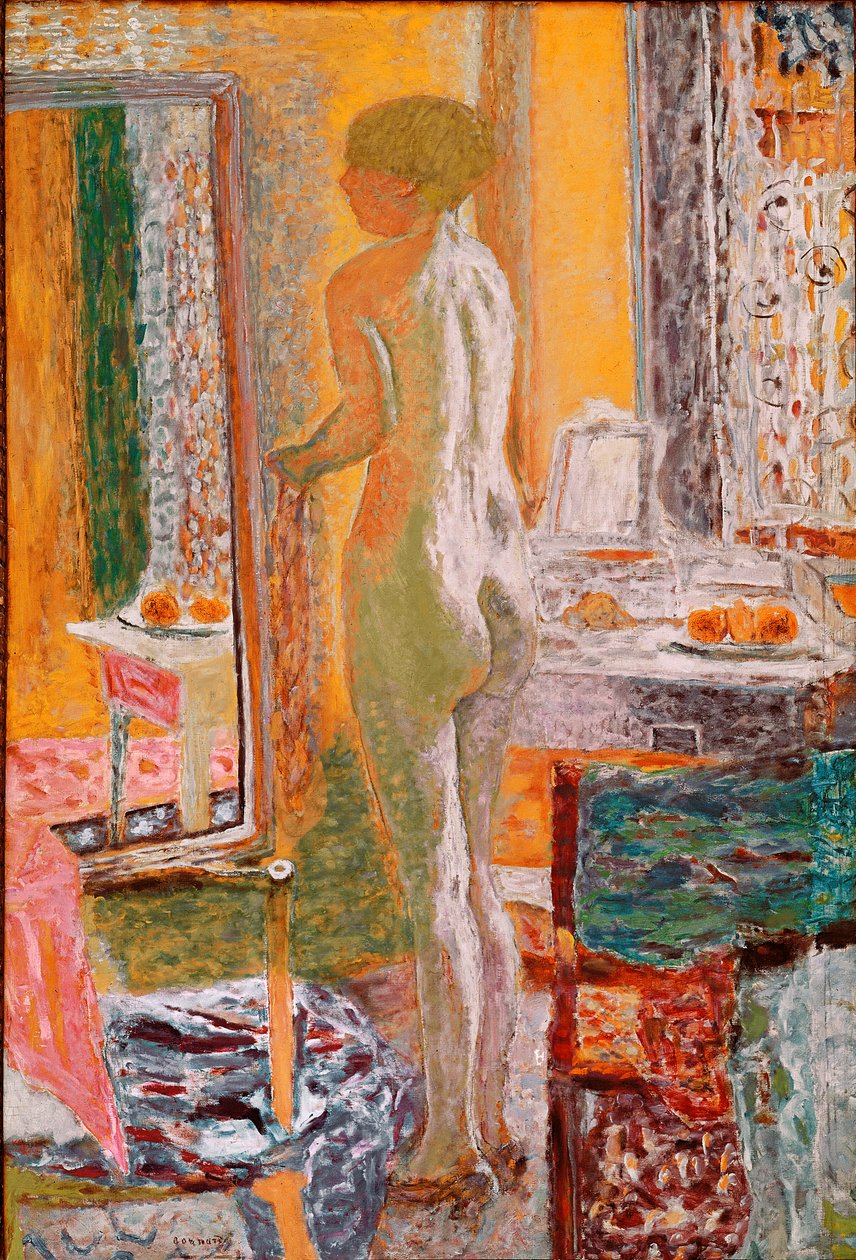 Nude in front of the ice by Pierre Bonnard