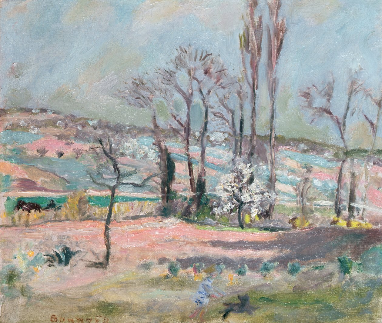 Spring Landscape by Pierre Bonnard: Premium art reproduction
