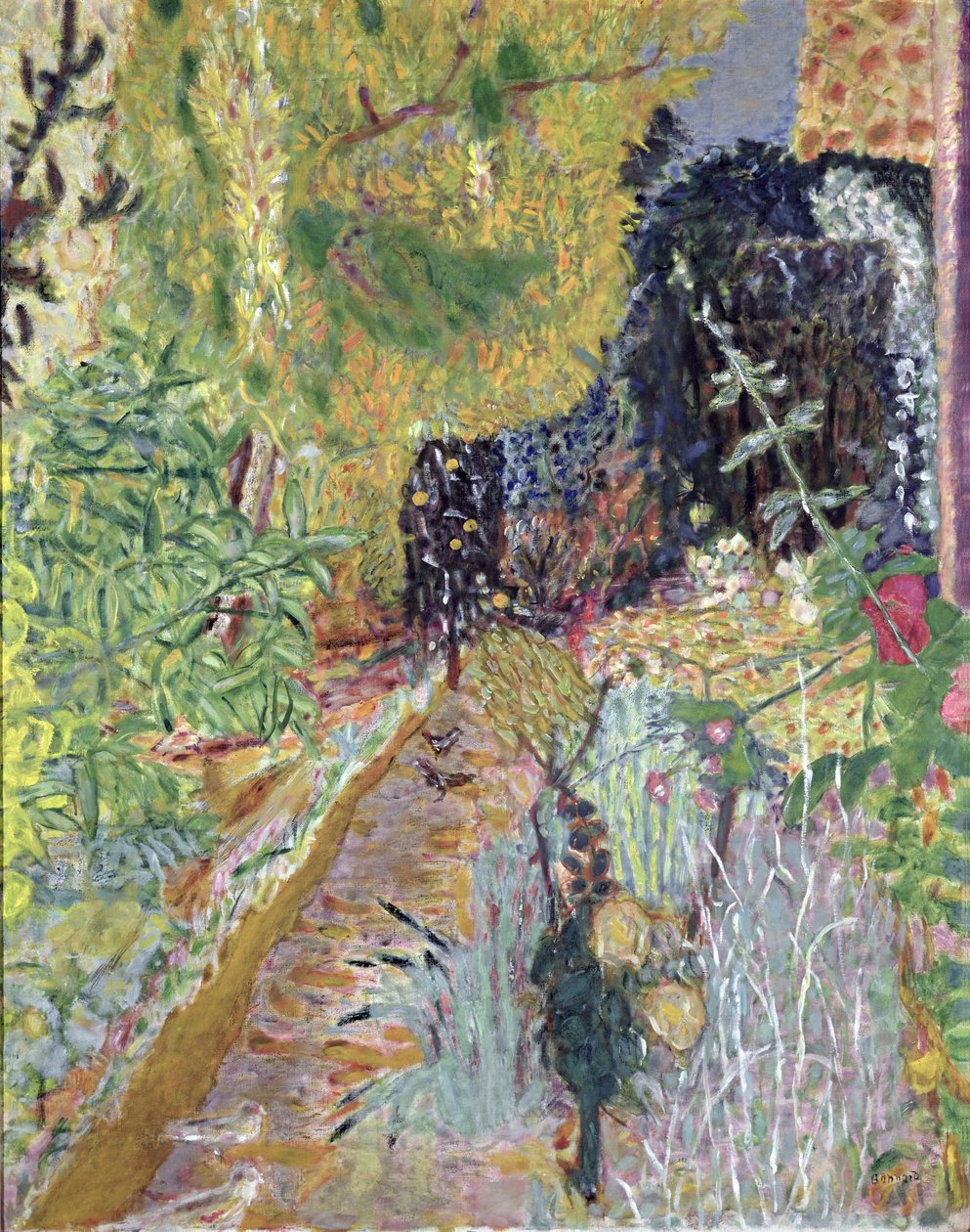 The Garden, c.1936 by Pierre Bonnard