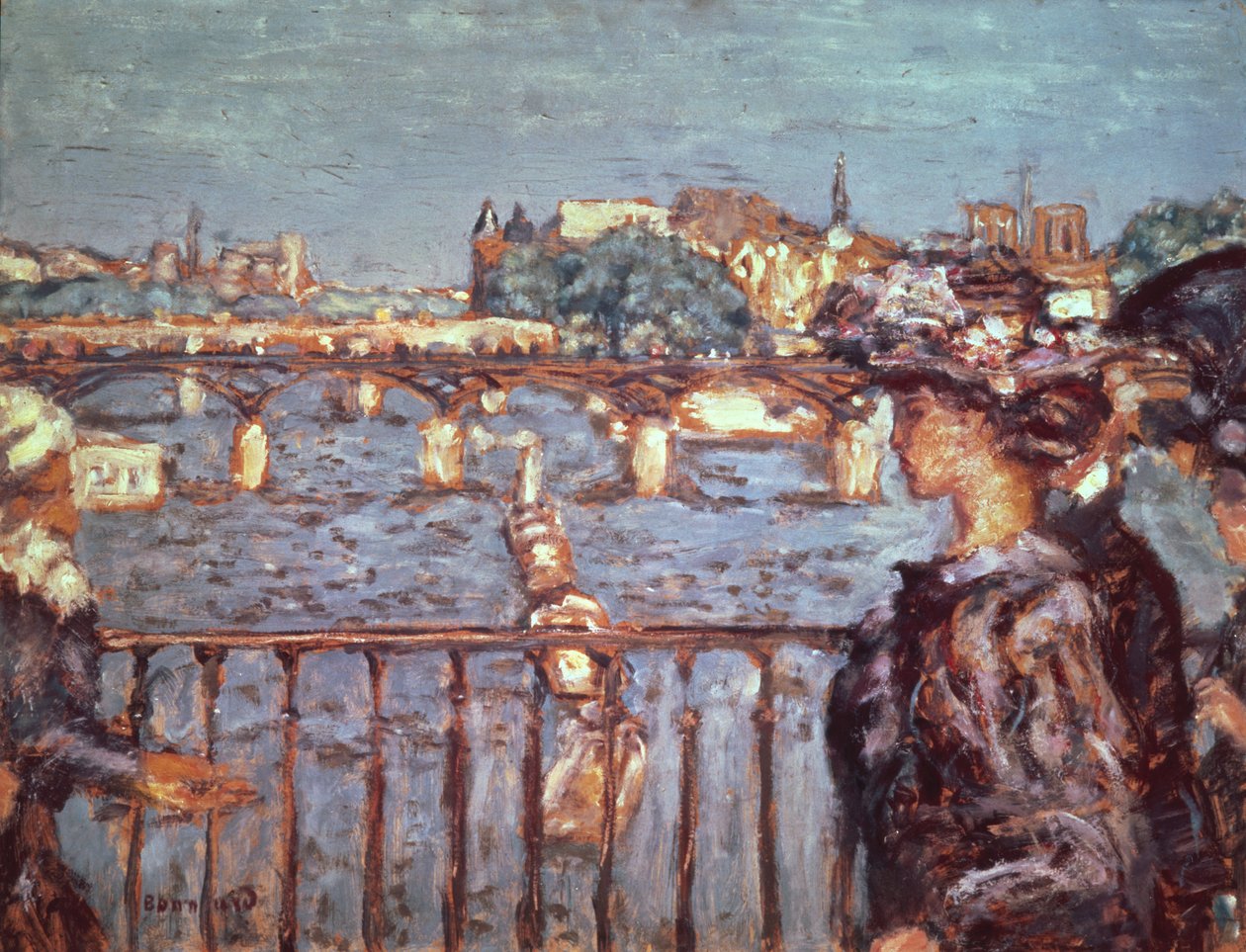 The Pont des Arts by Pierre Bonnard