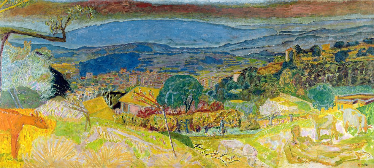 View of Le Cannet by Pierre Bonnard