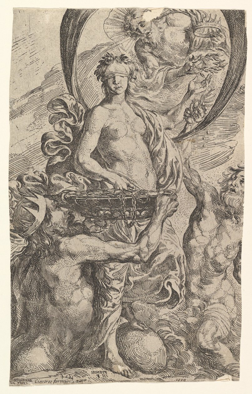 Jupiter, Pluto and Neptune Offering Their Riches to Fortune by Pierre Brebiette