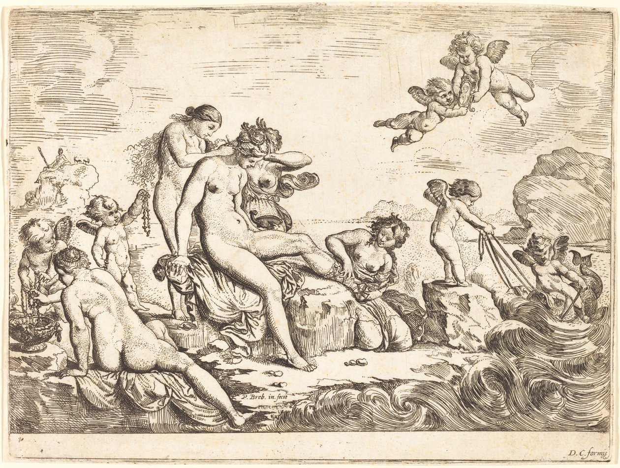 The Toilet of Thetis by Pierre Brebiette