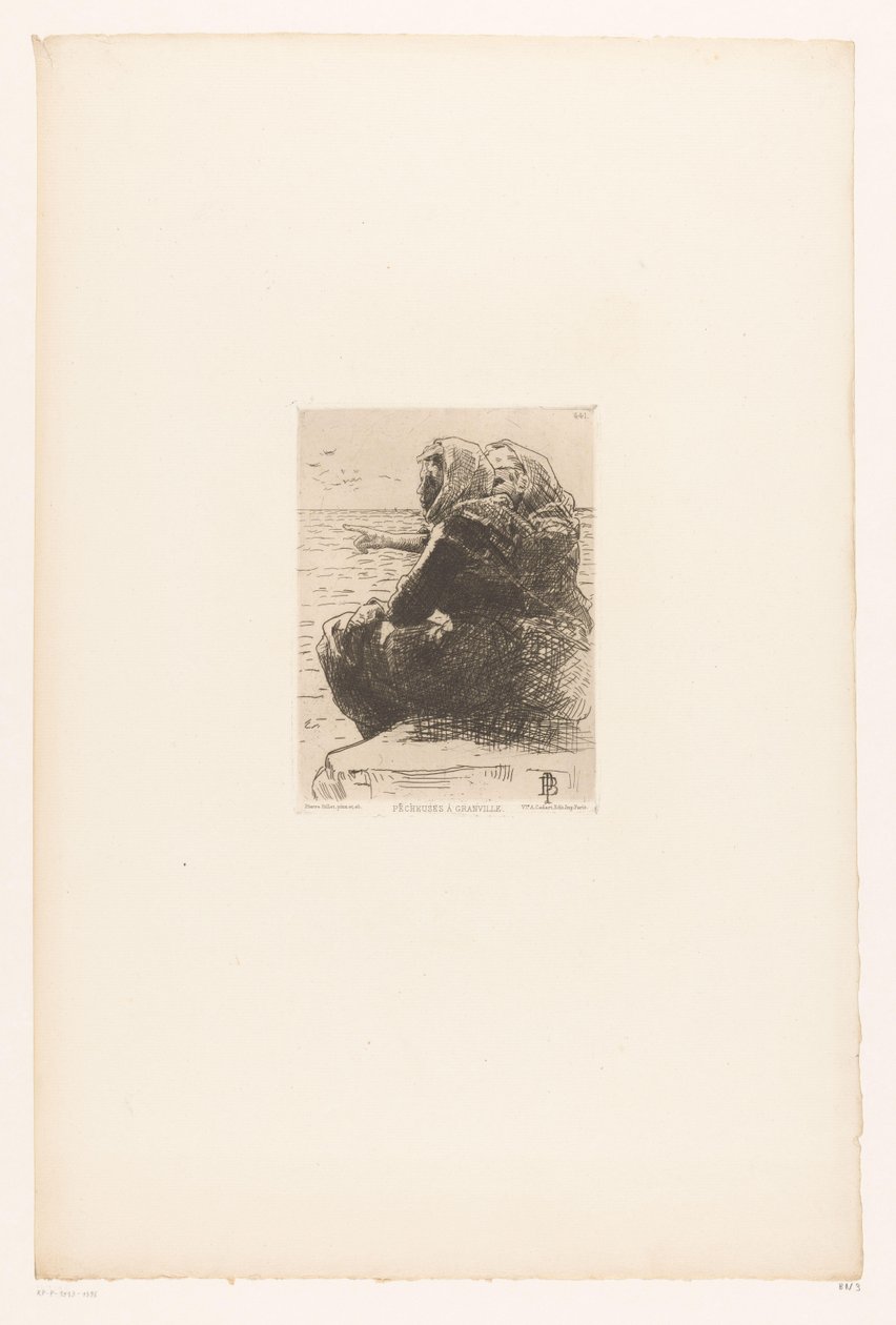 Resting Women on the Coast by Pierre Celestin Billet