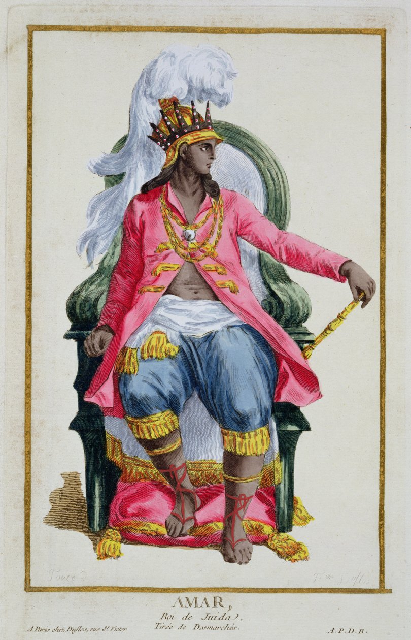 Amar, King of Ouidah, from 