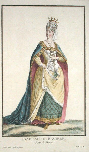 Queen Isabelle of Bavaria from 