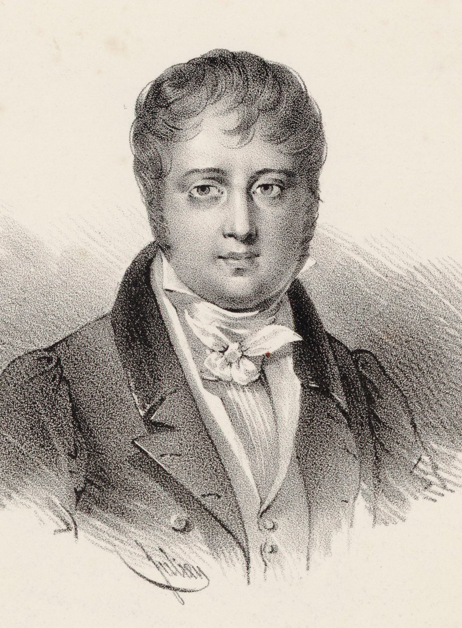 Portrait of the Composer Nicolò Isouard by Pierre François Ducarme
